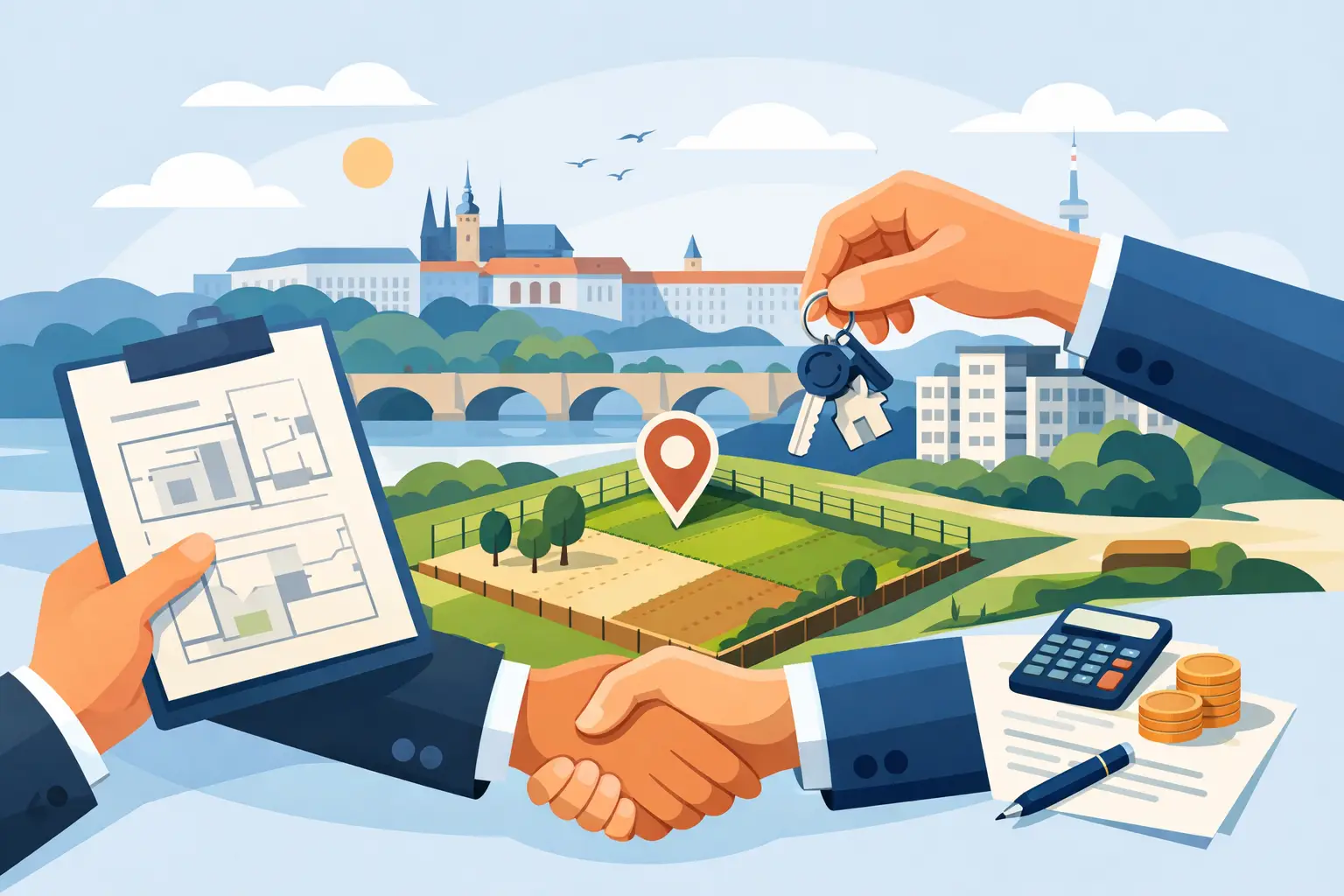 Selling land in Prague without unnecessary mistakes